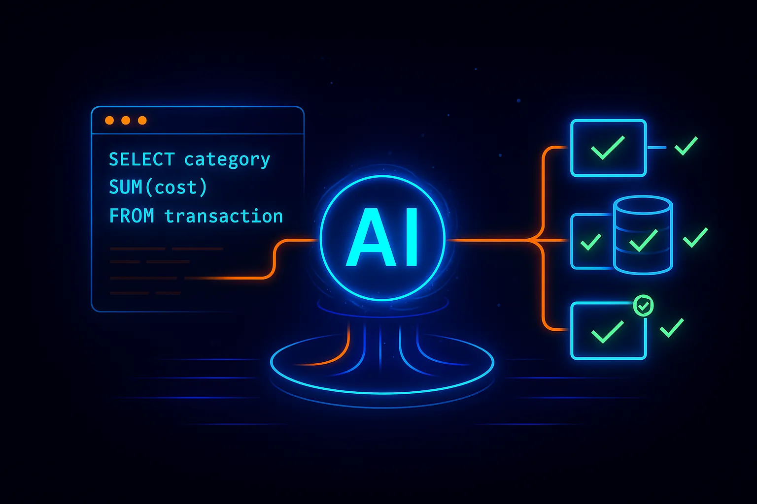 Certify against the live database before execution
